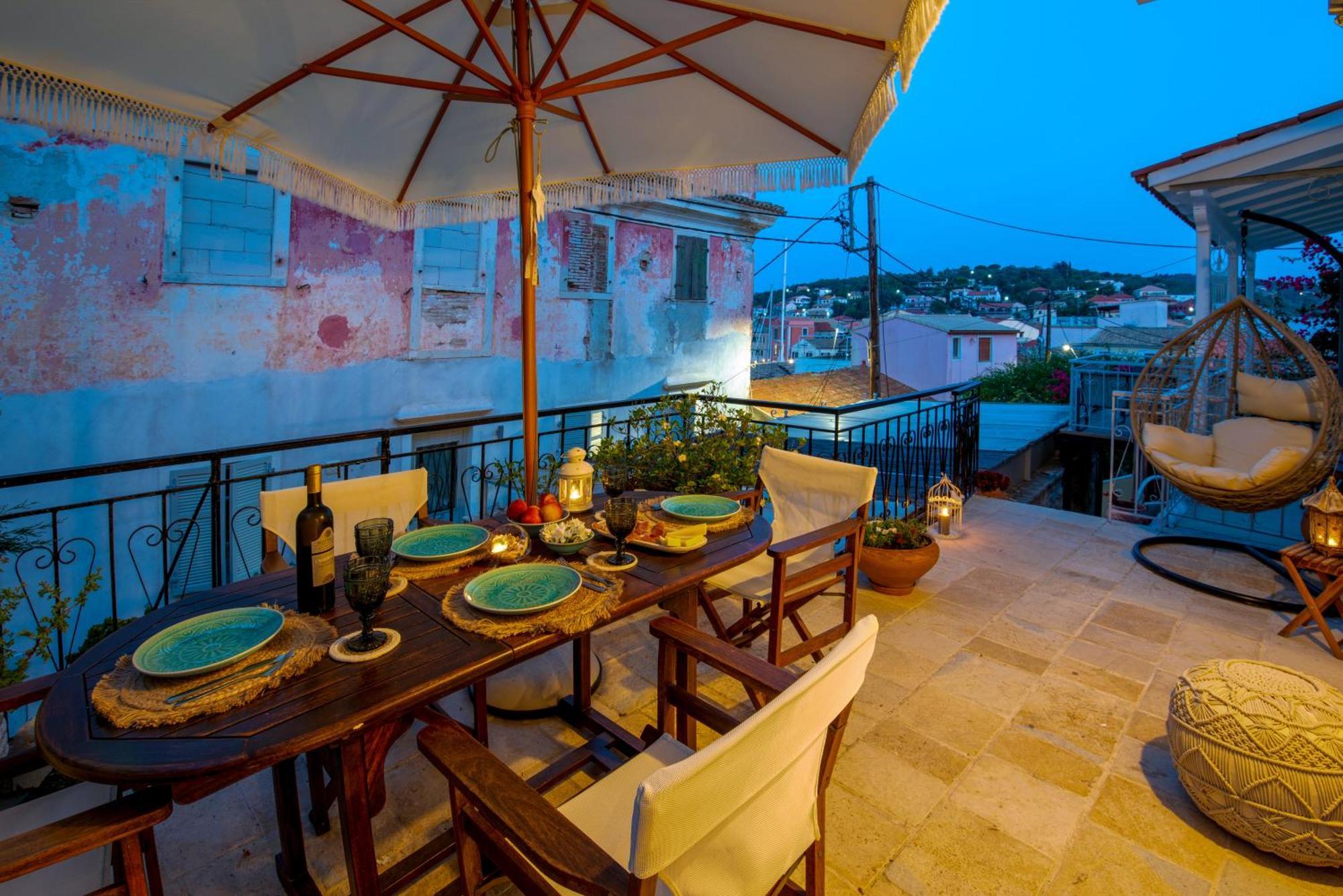 Ferienwohnung Marilu'S, Paxos Port House Gaios Exterior foto