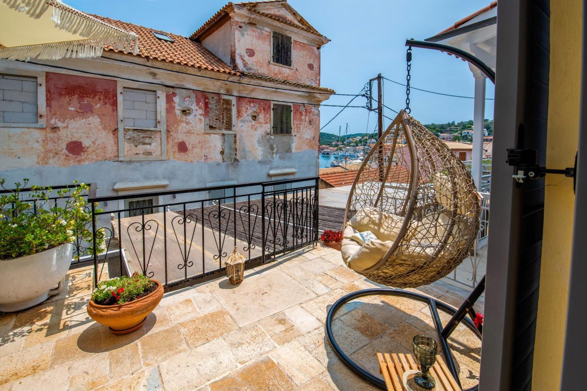 Ferienwohnung Marilu'S, Paxos Port House Gaios Exterior foto
